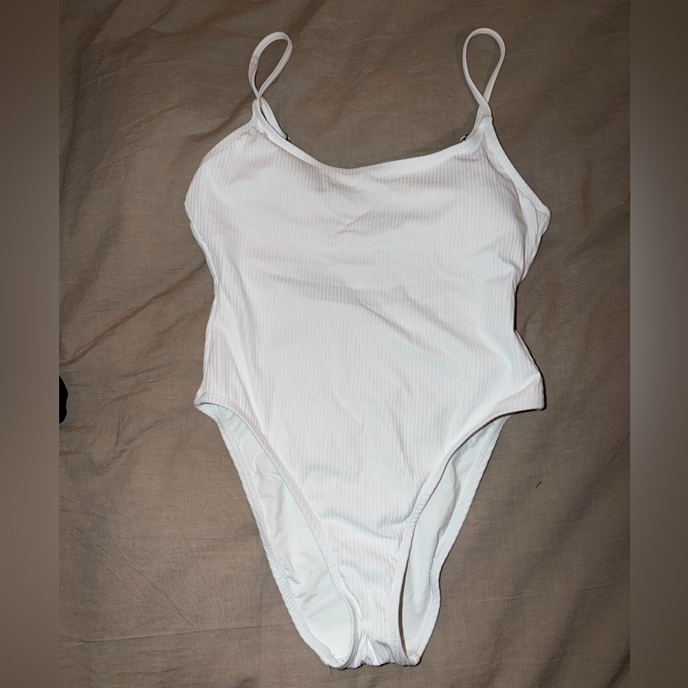 Andie Laguna ribbed one piece swimsuit